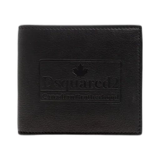 Embossed Logo Leather Wallet