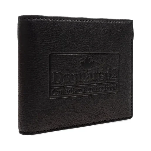 Embossed Logo Leather Wallet