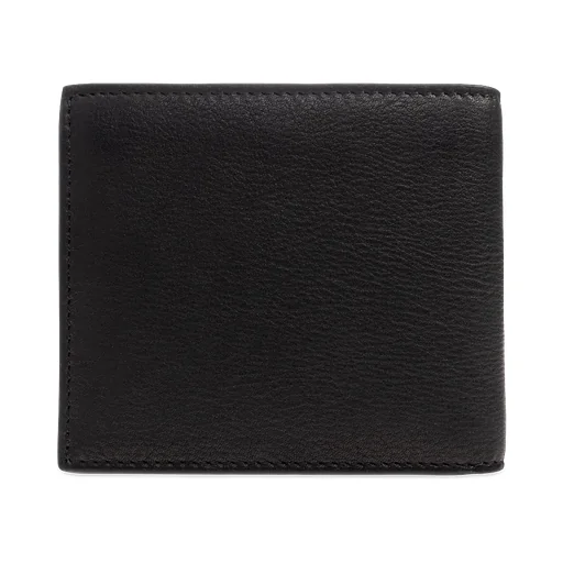 Embossed Logo Leather Wallet
