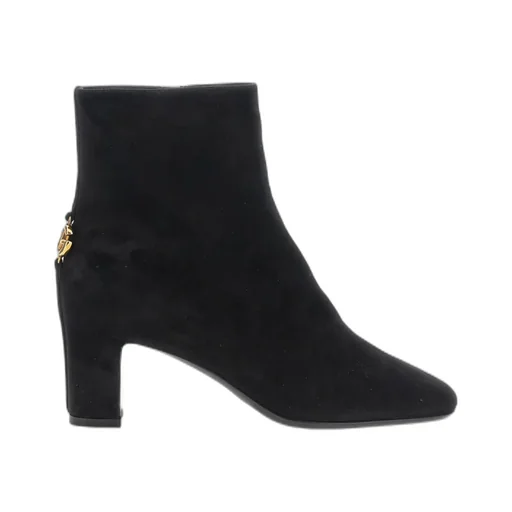 Dg Logo Suede Boots