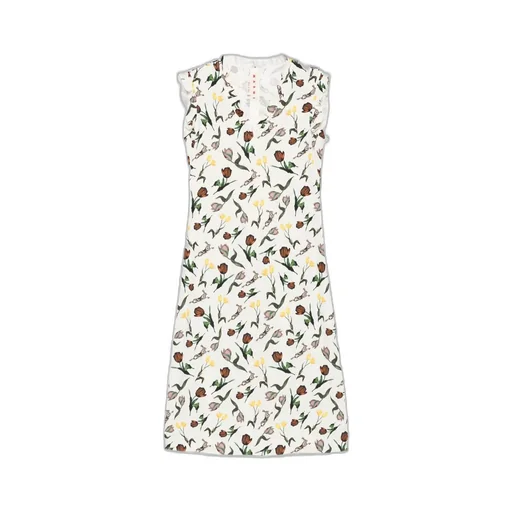 Floral-Print Midi Dress