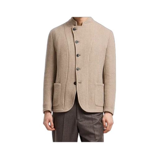 Button-Fatening Jacket
