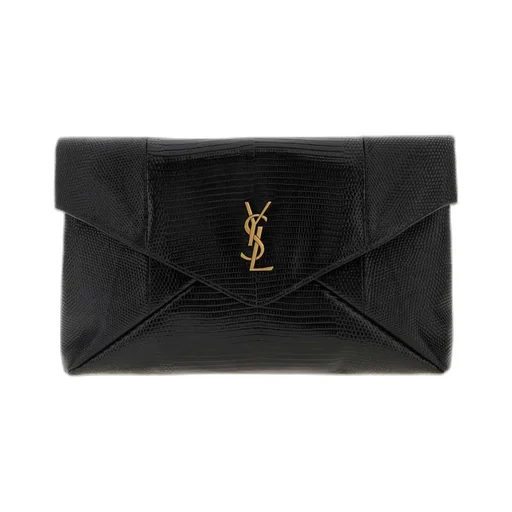 Saint Laurent Busta Foldover Top Pouch