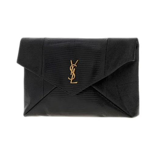 Saint Laurent Busta Foldover Top Pouch