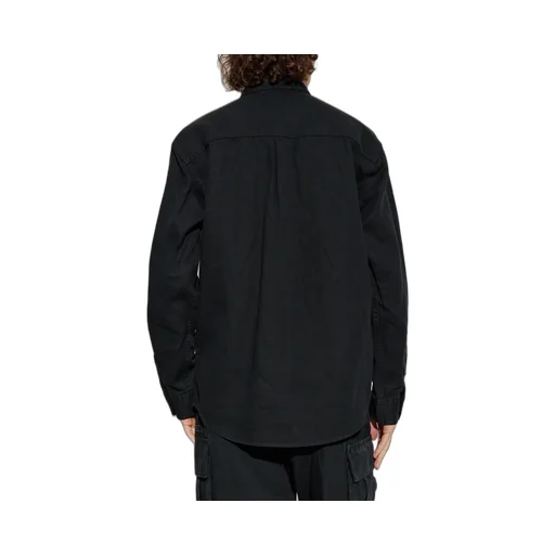 Logo-Embroidered Cotton Shirt