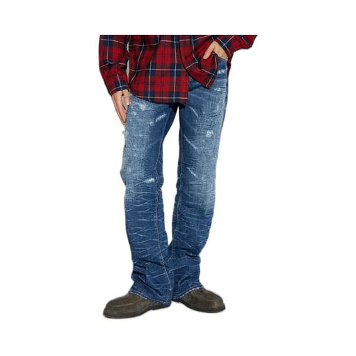 Waistband Denim Trousers