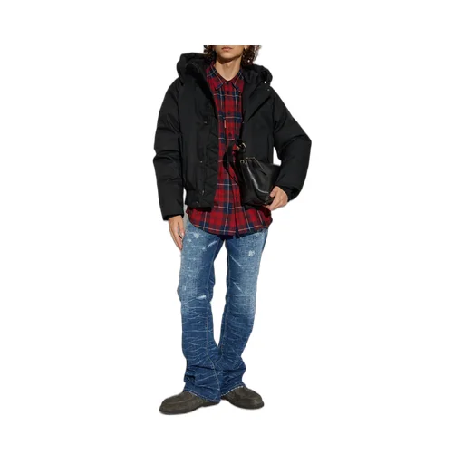 Waistband Denim Trousers