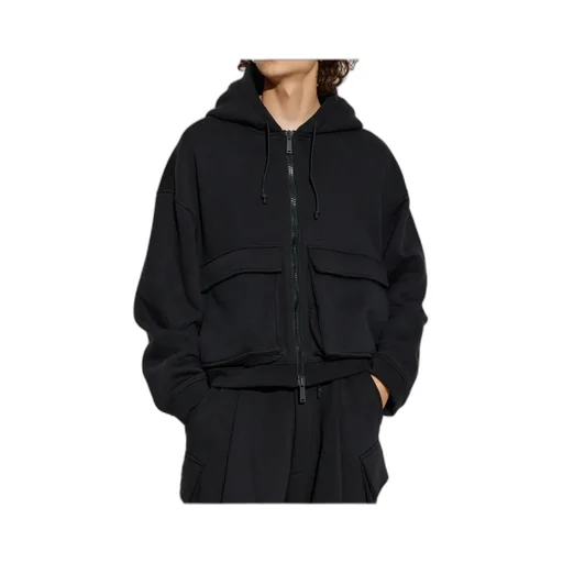Hooded Ribbed Jacket