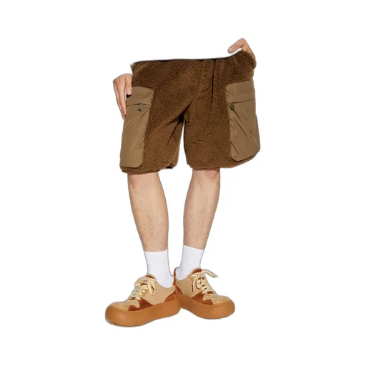 Fleece-Texture Shorts