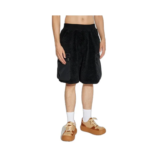 Fleece Cargo Shorts