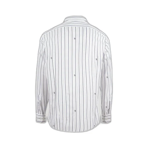 Striped Cotton Jacquard Shirt