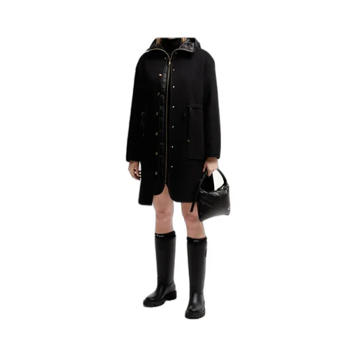 Bonreposse 3-In-1 Wool & Cashmere Long Down Jacket
