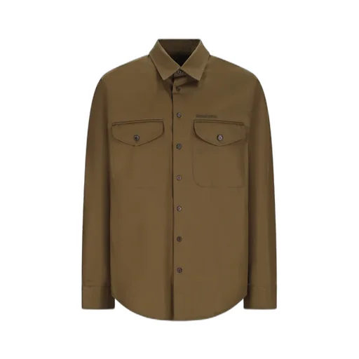Dsquared2 Logo Detailed Utility Shirt