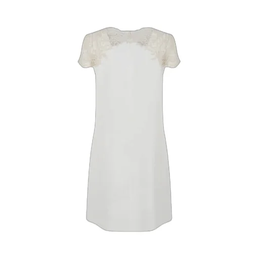 Ermanno Scervino Lace-Trimmed Dress