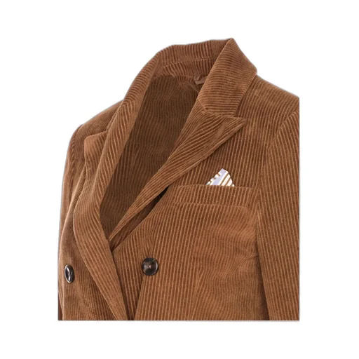 Circolo 1901 Double-Breasted Velvet Jacket