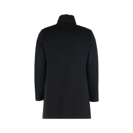 Feather-Down Single-Breasted Coat