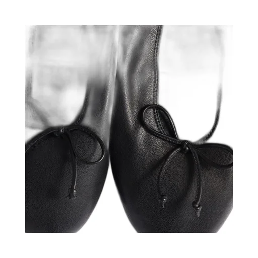 Miu Miu Round-Toe Ballerinas