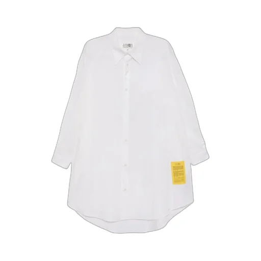 Logo Patch Shirt Dress
