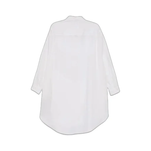 Logo Patch Shirt Dress