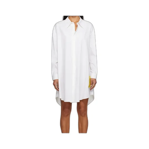 Logo Patch Shirt Dress