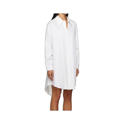 Logo Patch Shirt Dress