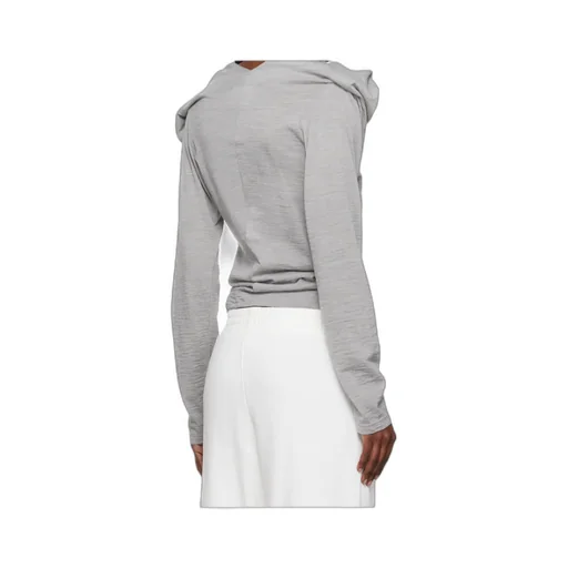 Wool Jersey Long-Sleeved Top