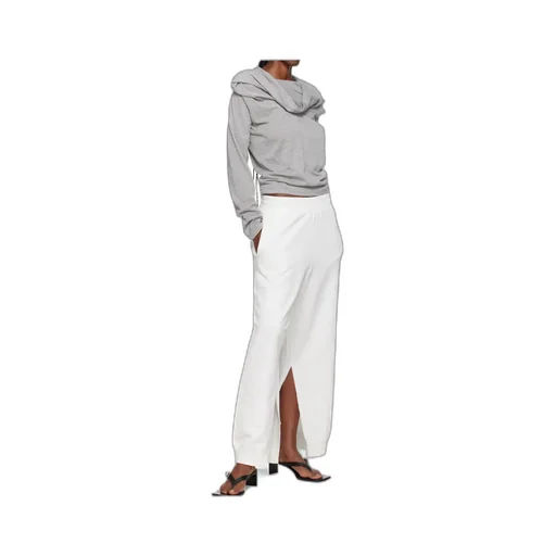 Wool Jersey Long-Sleeved Top