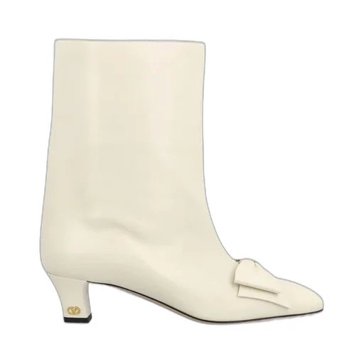 40Mm Bow Leather Boots