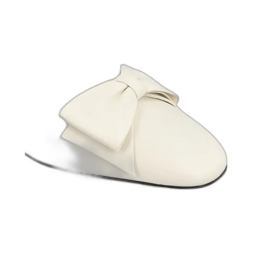 40Mm Bow Leather Boots