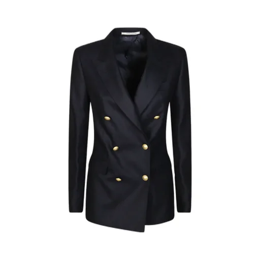 Double-Breasted Buttoned Coat