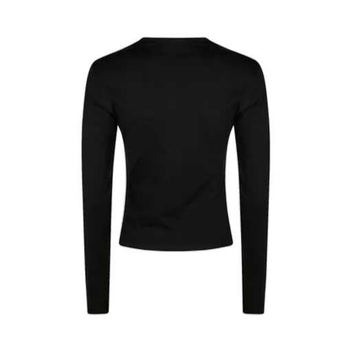 Diesel Logo Cut-Out Long Sleeved T-Shirt