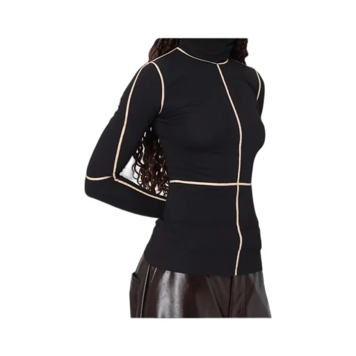 Mm6 Maison Margiela Contrast Stitch Knitted Jumper