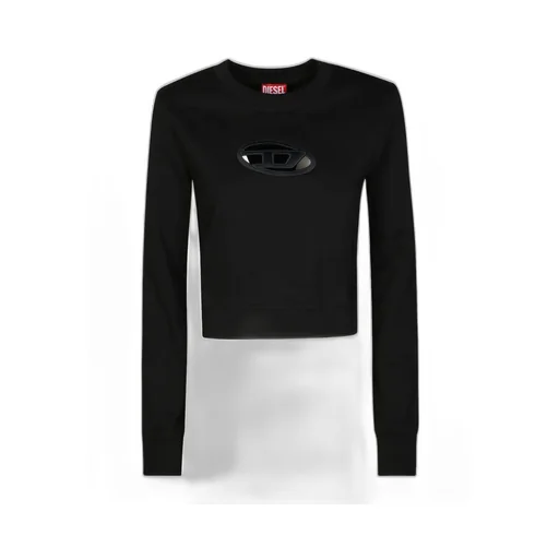 Long-Sleeved Crew Neck Sweatshirt