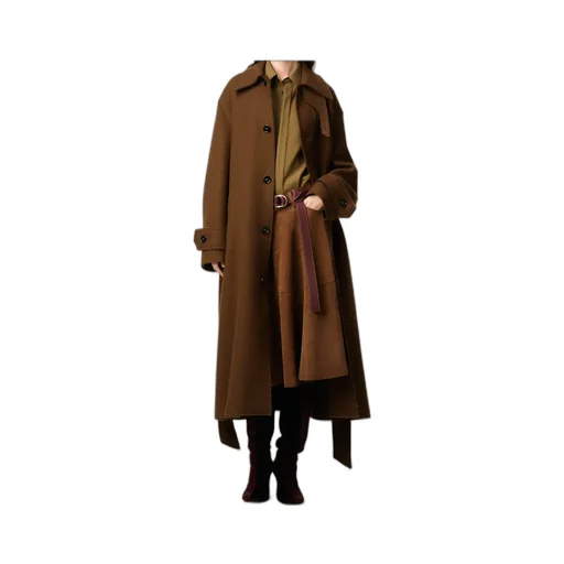 Wool Belted Coat