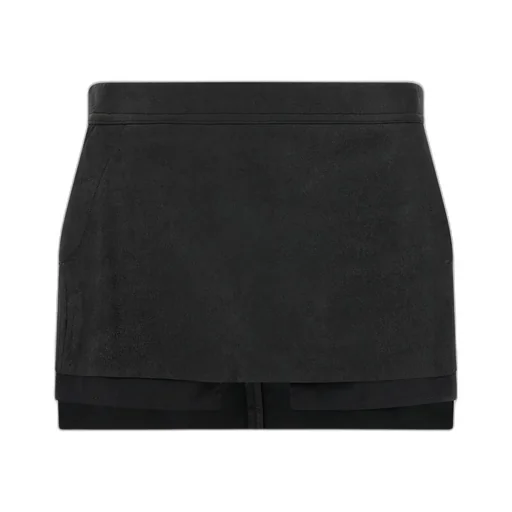 Rick Owens High Waist Mini Skirt