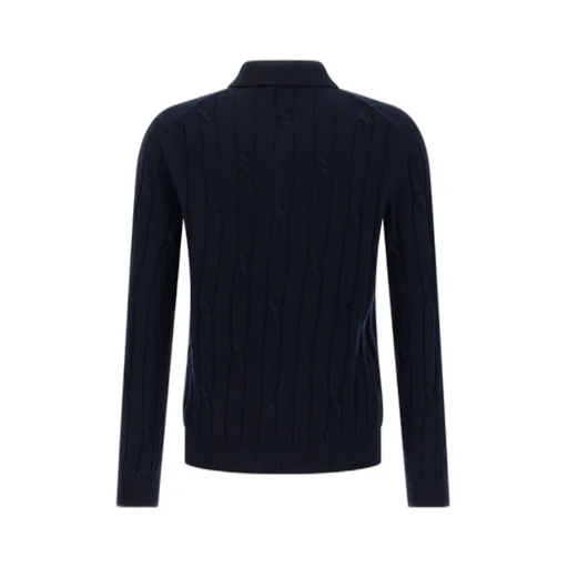Zanone Braided Stitch Polo Shirt