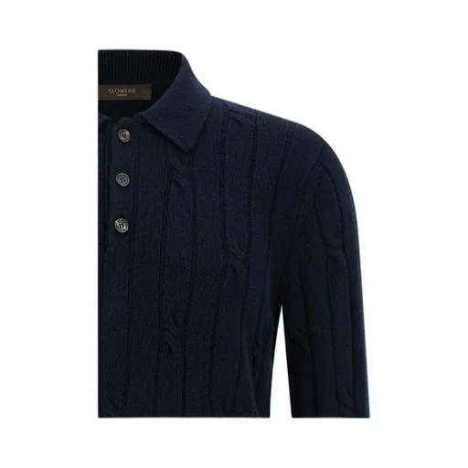 Zanone Braided Stitch Polo Shirt