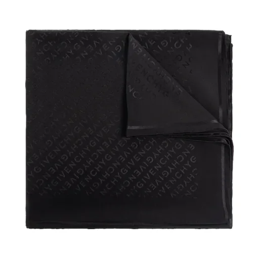 Jacquard Silk Scarf