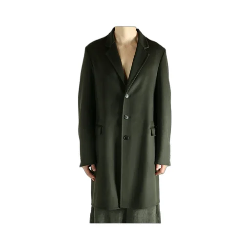 Coat In Wool And Cashmere