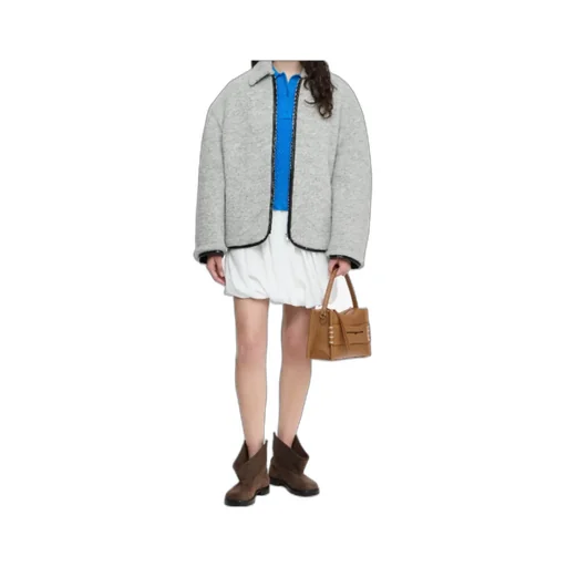 Cotton Collared Jacket