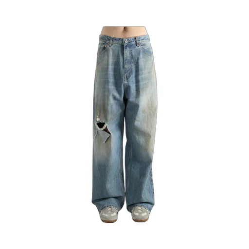 Distressed Detail Jeans