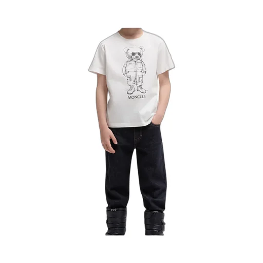 Printed Motif Cotton T-Shirt
