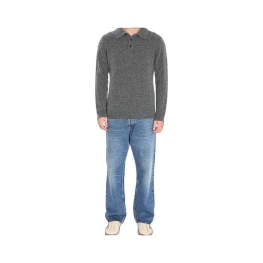 Roberto Collina Cashmere Blend Polo Shirt