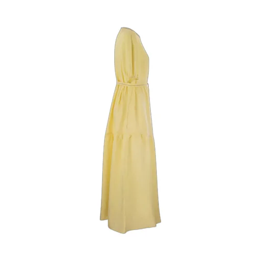 Peserico Asymmetrical Flounce Dress