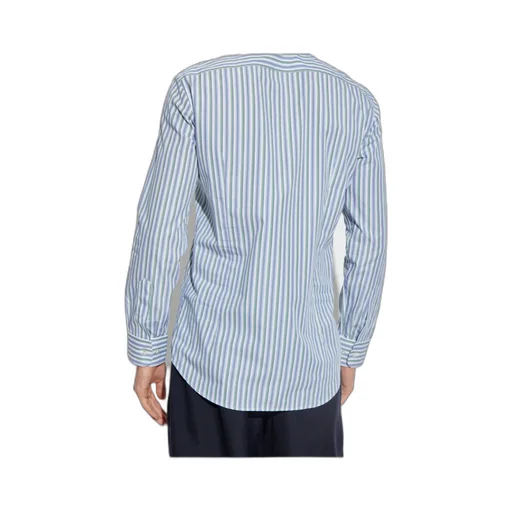 Embroidered Striped Shirt