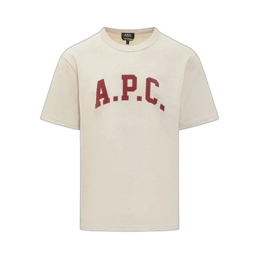 A.P.C. Logo Printed Crewneck T-Shirt