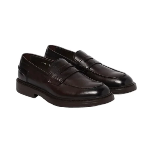 Panelled Loafers