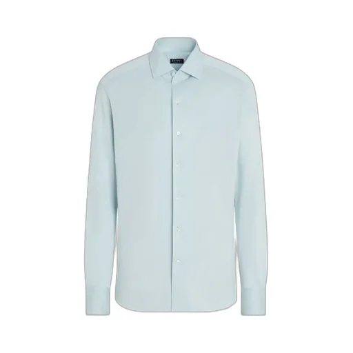 Zegna Long Sleeved Button-Up Shirt