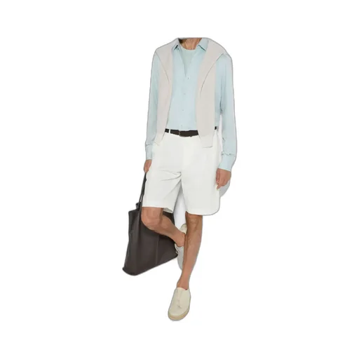 Zegna Long Sleeved Button-Up Shirt