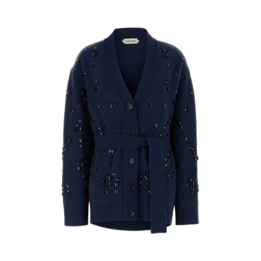 Alberta Ferretti Oversized Embellished Cardigan